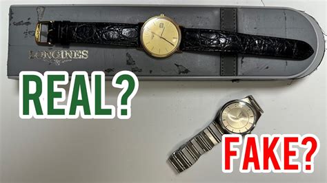 fake longines watches how to spot|how to spot longines.